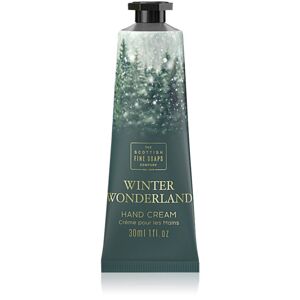 Scottish Fine Soaps Winter Wonderland Hand Cream luxusný krém na ruky Cinnamon, Dried Fruits & Vanilla 30 ml