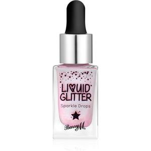 Barry M Liquid Glitter Glitre na tvár i telo odtieň Poppin 13 ml