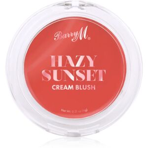 Barry M Hazy Sunset krémová lícenka odtieň Horizon Glow 6 g