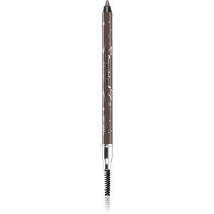 Barry M Brow Wow precízna ceruzka na obočie s kefkou odtieň Light - Medium 1,2 g