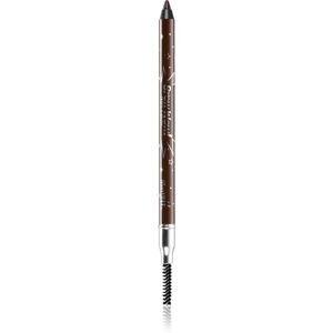 Barry M Brow Wow precízna ceruzka na obočie s kefkou odtieň Medium - Dark