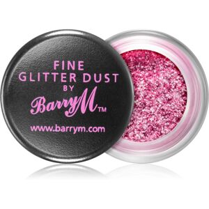Barry M Fine Glitter Dust trblietavé očné tiene odtieň Crimson Pink 10 g