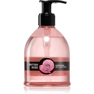 The Body Shop British Rose tekuté mydlo na ruky 275 ml