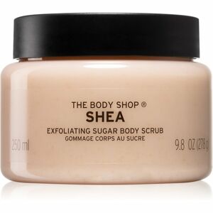 The Body Shop Shea cukrový peeling 250 ml
