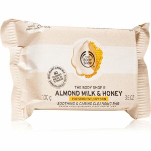 The Body Shop Milk&Honey krémové mydlo pre suchú a citlivú pokožku 100 g