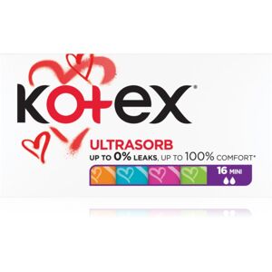 Kotex Ultra Sorb Mini tampóny 16 ks