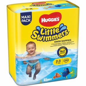 Huggies Little Swimmers 2-3 jednorazové plienkové plavky 3-8 kg 12 ks