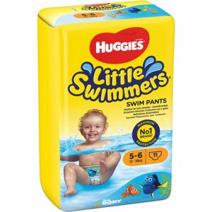 Huggies Little Swimmers 5-6 jednorazové plienkové plavky 12–18 kg 11 ks