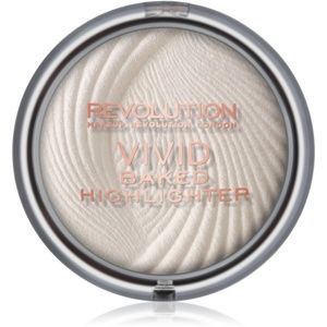 Makeup Revolution Vivid Baked zapečený rozjasňujúci púder odtieň Golden Lights 7.5 g