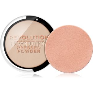 Makeup Revolution Pressed Powder kompaktný púder odtieň Translucent 7,5 g
