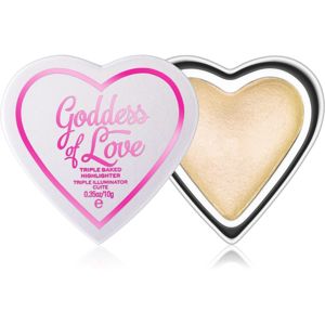 I Heart Revolution Goddess of Love rozjasňujúci púder odtieň Golden Goddess 10 g