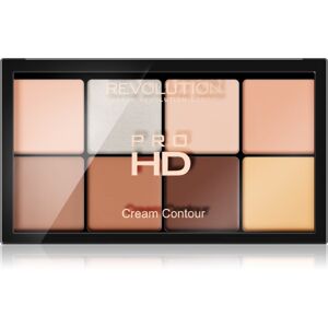 Makeup Revolution Iconic Pro 1 paletka očných tieňov so zrkadielkom a aplikátorom 16 g