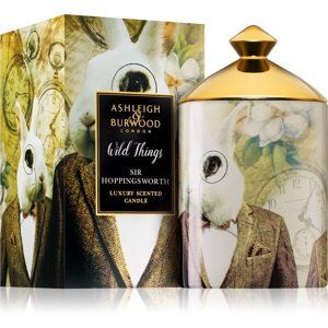 Ashleigh & Burwood London Wild Things Sir Hoppingsworth vonná sviečka 320 g (Cognac & Leather)