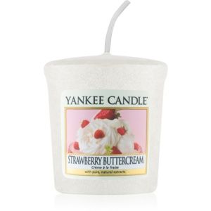 Yankee Candle Strawberry Buttercream votívna sviečka 49 g