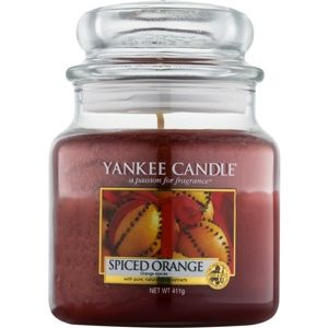 Yankee Candle Spiced Orange vonná sviečka 411 g