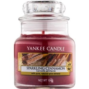 Yankee Candle Sparkling Cinnamon vonná sviečka Classic veľká 104 g