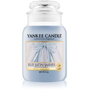 Yankee Candle Blue Satin Sashes vonná sviečka Classic veľká 623 g