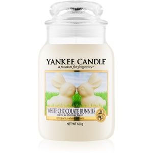 Yankee Candle White Chocolate Bunnies vonná sviečka 623 g Classic veľk