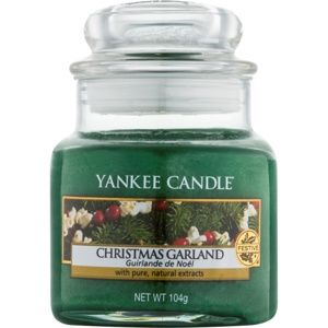 Yankee Candle Christmas Garland vonná sviečka 104 g Classic malá