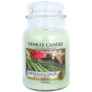 Yankee Candle Lemongrass & Ginger vonná sviečka 623 g Classic veľká