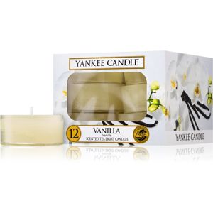 Yankee Candle Vanilla čajová sviečka 12 x 9.8 g