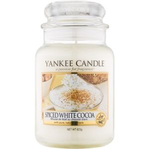 Yankee Candle Spiced White Cocoa vonná sviečka Classic veľká 623 g