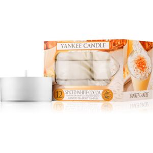 Yankee Candle Spiced White Cocoa čajová sviečka 12 x 9.8 g