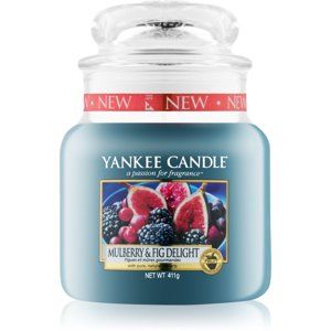 Yankee Candle Mulberry & Fig vonná sviečka 411 g