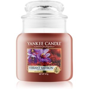Yankee Candle Vibrant Saffron vonná sviečka 411 g Classic stredná