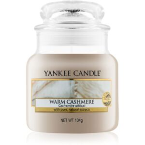 Yankee Candle Warm Cashmere vonná sviečka 104 g Classic malá