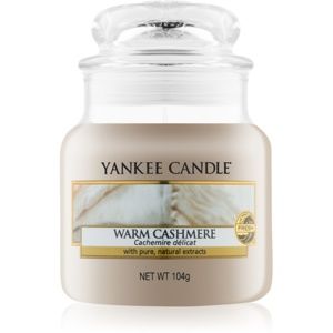 Yankee Candle Warm Cashmere vonná sviečka Classic veľká 104 g