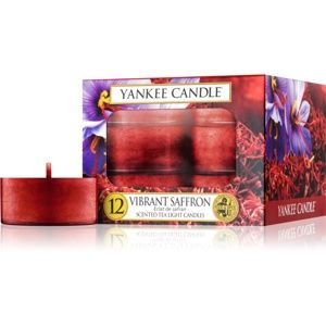 Yankee Candle Vibrant Saffron čajová sviečka 12 ks