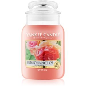 Yankee Candle Sun-Drenched Apricot Rose vonná sviečka Classic veľká 623 g