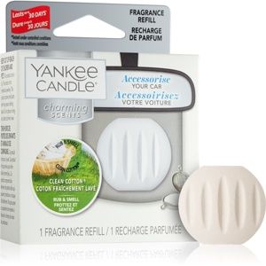 Yankee Candle Clean Cotton vôňa do auta náhradná náplň
