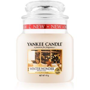 Yankee Candle Winter Wonder vonná sviečka Classic stredná 411 g