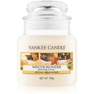 Yankee Candle Winter Wonder vonná sviečka Classic malá 104 g