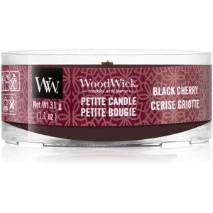 Woodwick Black Cherry votívna sviečka s dreveným knotom 31 g