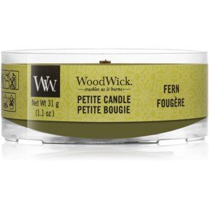 Woodwick Fern votívna sviečka s dreveným knotom 31 g