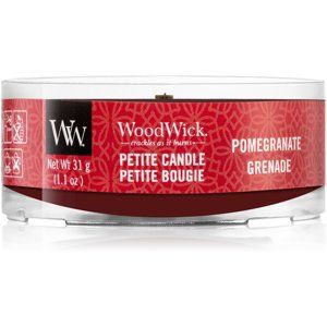 Woodwick Pomegranate votívna sviečka s dreveným knotom 31 g