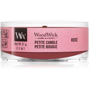 Woodwick Rose votívna sviečka s dreveným knotom 31 g