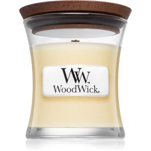 Woodwick Lemongrass & Lily vonná sviečka s dreveným knotom 85 g