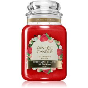 Yankee Candle Strawberry Fraise vonná sviečka Classic veľká 623 g