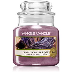 Yankee Candle Dried Lavender & Oak vonná sviečka Classic veľká 104 g