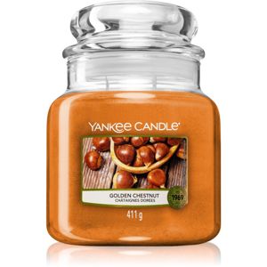 Yankee Candle Golden Chestnut vonná sviečka Classic stredná 411 g