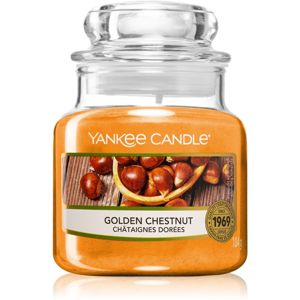 Yankee Candle Golden Chestnut vonná sviečka Classic malá 104 g