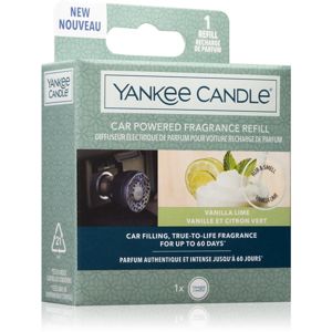 Yankee Candle Vanilla Lime vôňa do auta náhradná náplň