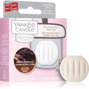 Yankee Candle Dried Lavender & Oak vôňa do auta náhradná náplň závesná