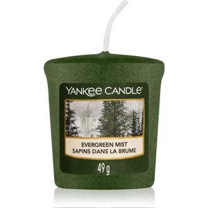 Yankee Candle Evergreen Mist votívna sviečka 49 g