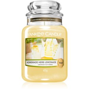 Yankee Candle Homemade Herb Lemonade vonná sviečka Classic stredná 623 g