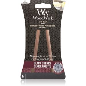 Woodwick Black Cherry vôňa do auta náhradná náplň 1 ks